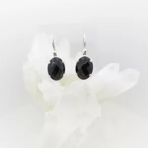 onyx clae set faceted earrings (1)