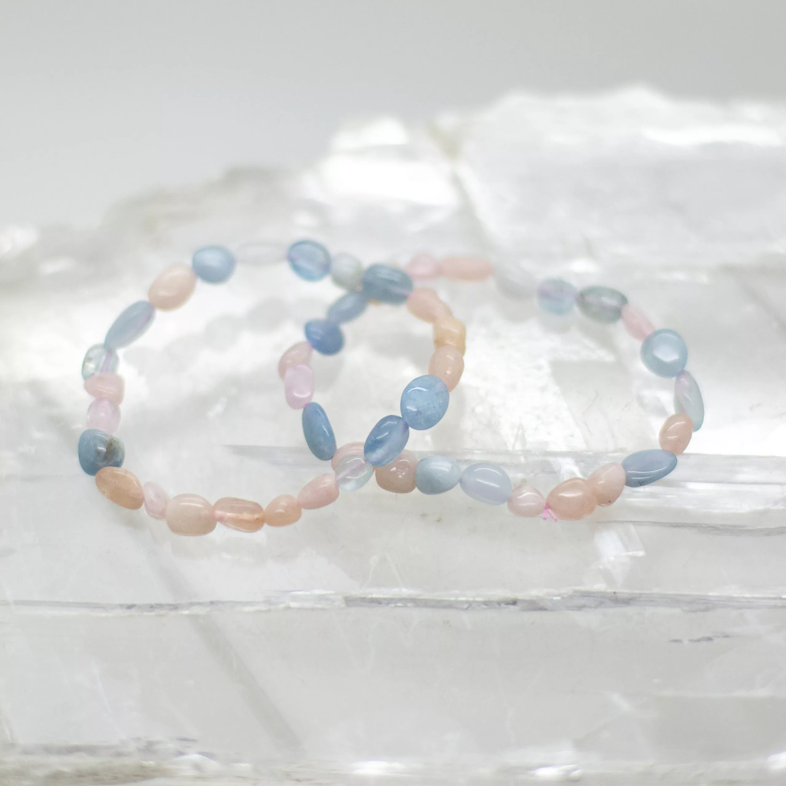 Morganite Bracelet – Tina Crystals