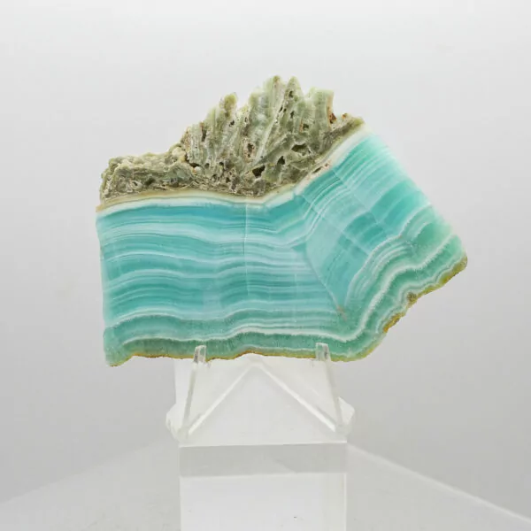 Caribbean Blue Calcite Slice