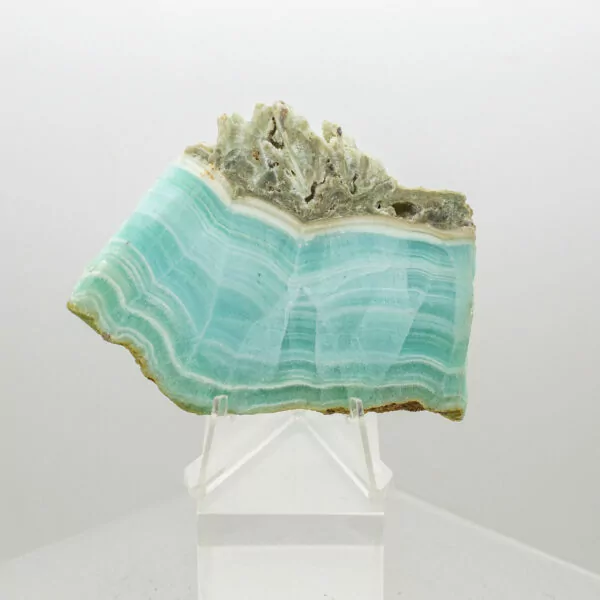 Caribbean Blue Calcite Slice