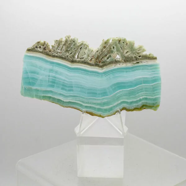 Caribbean Blue Calcite Slice