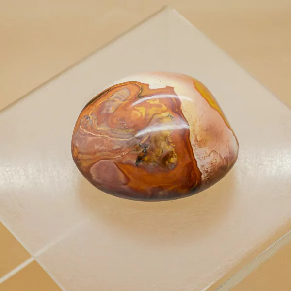 polychrome jasper hand stone