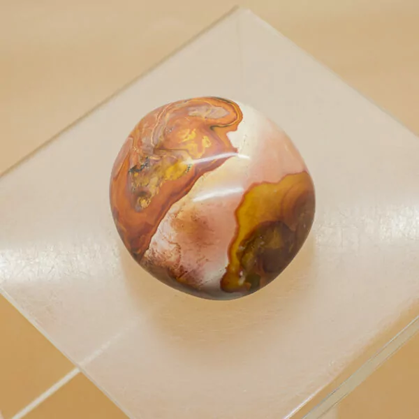 polychrome jasper hand stone