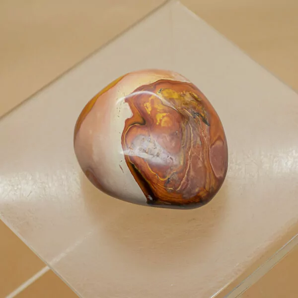 polychrome jasper hand stone