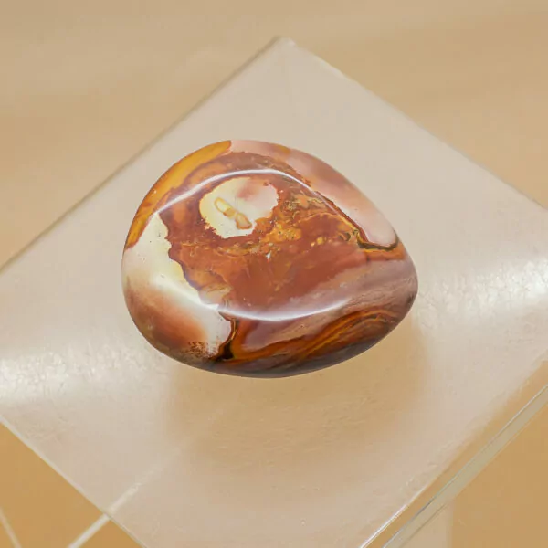 polychrome jasper hand stone