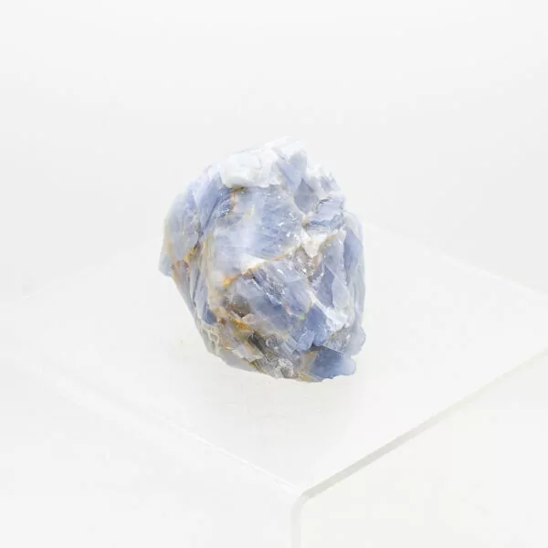 blue calcite natural chunk