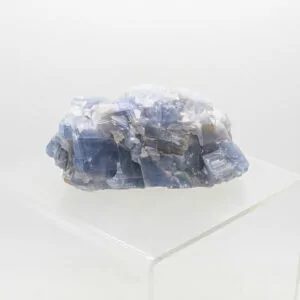 blue calcite natural chunk