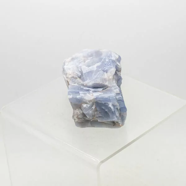 blue calcite natural chunk