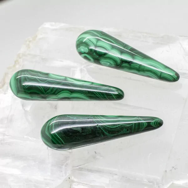 malachite massage wand