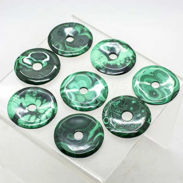 malachite donut disc