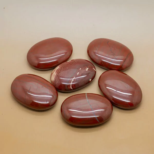 red jasper hand stone