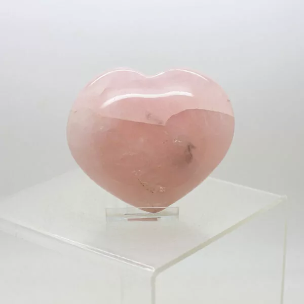rose quartz heart
