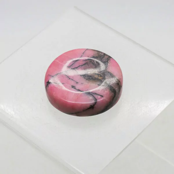 rhodonite disc