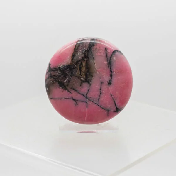 rhodonite disc