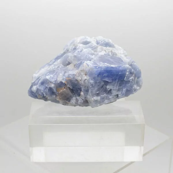 blue calcite natural chunk