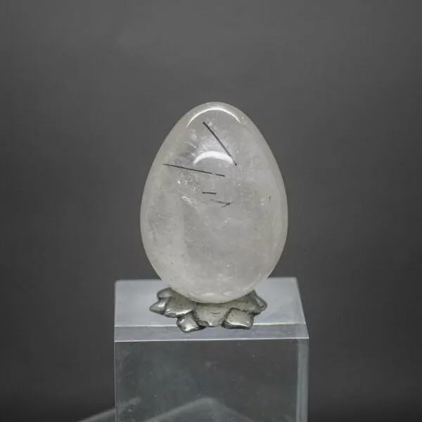 tourmalined quartz egg