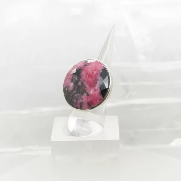 rhodonite ring