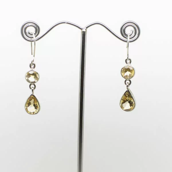 citrine earrings