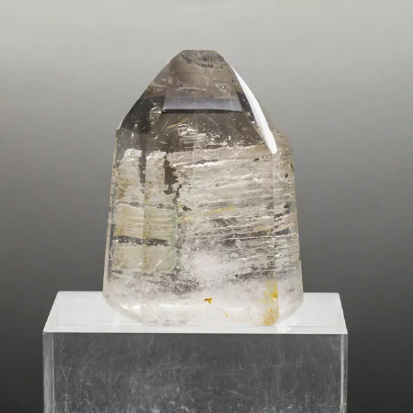 pale smokey quartz point