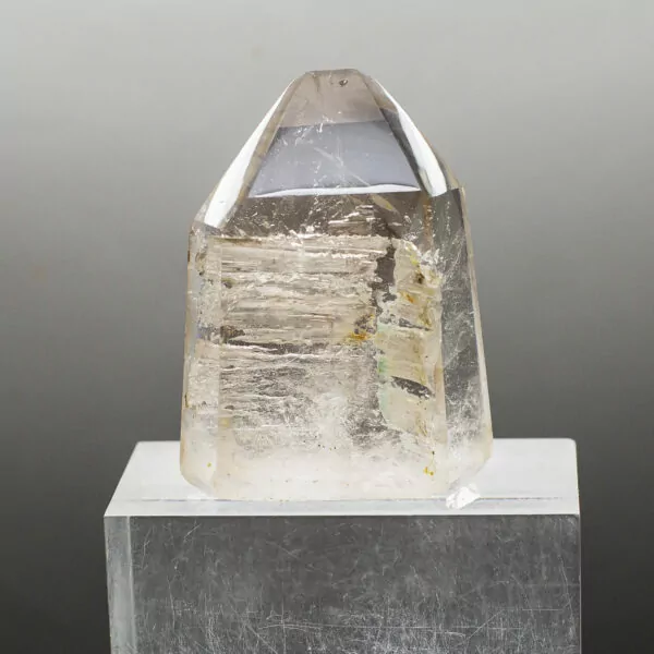 pale smokey quartz point