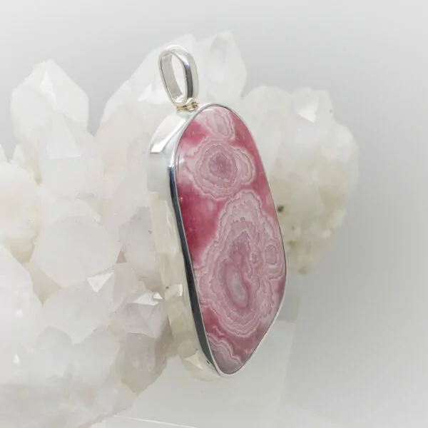 rhodochrosite pendant