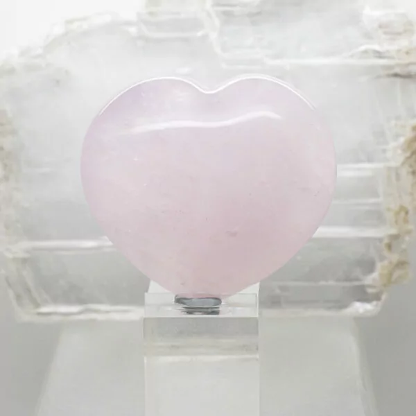 rose quartz heart