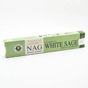 golden nag white sage incense