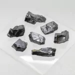 elite silver shungite pieces