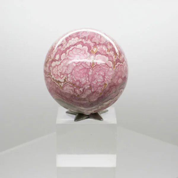 rhodochrosite sphere