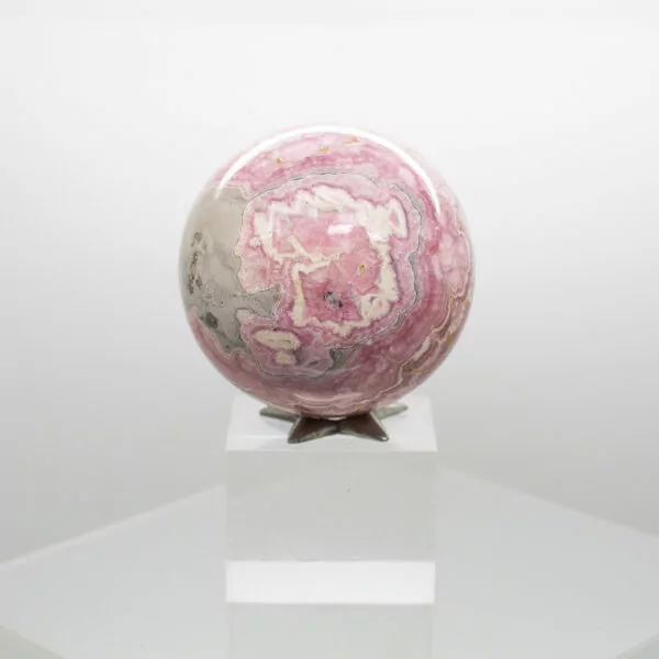 rhodochrosite sphere