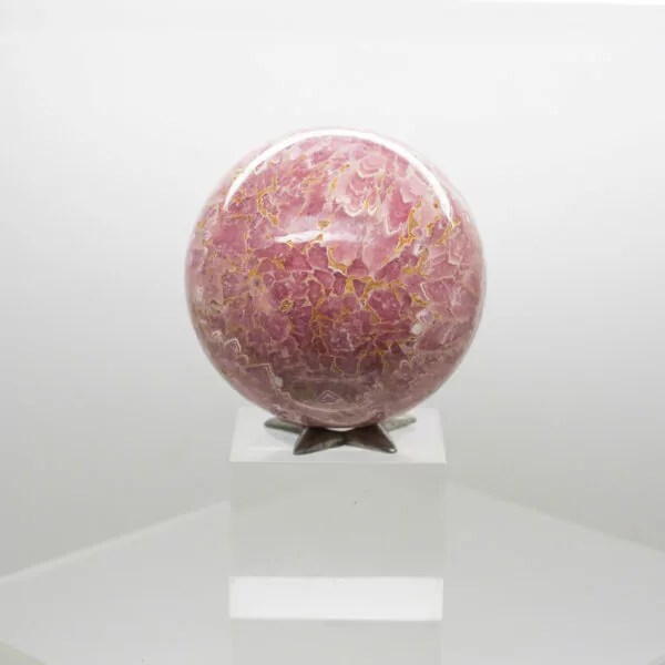 rhodochrosite sphere