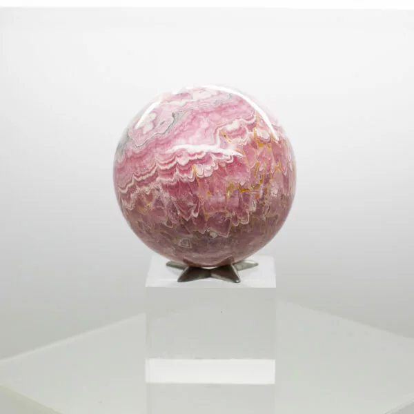 rhodochrosite sphere