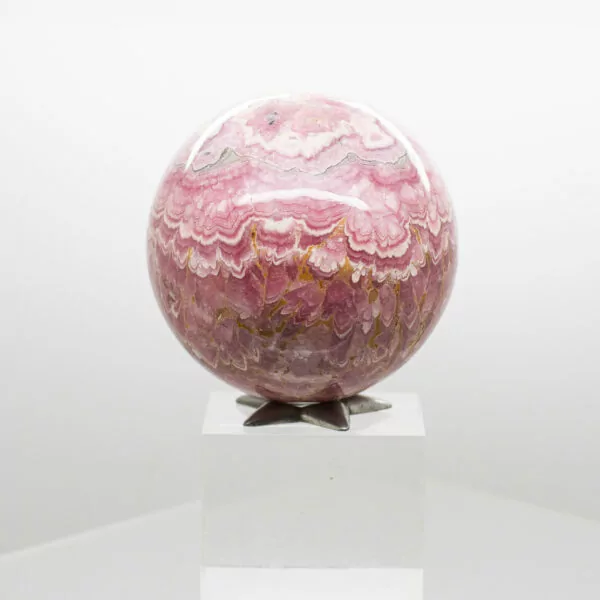 rhodochrosite sphere