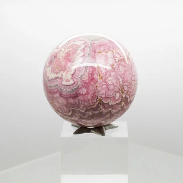 rhodochrosite sphere