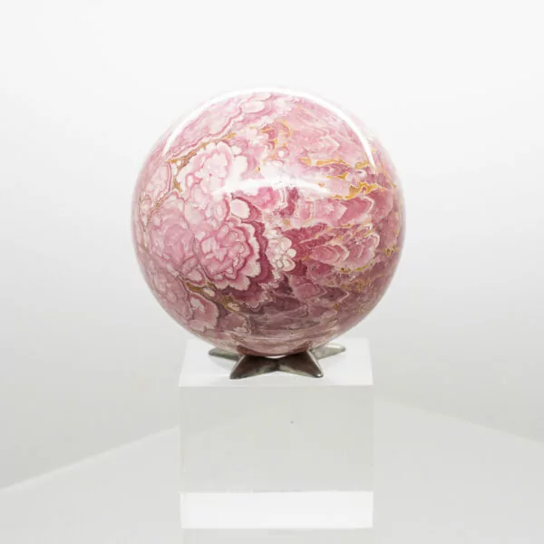 rhodochrosite sphere