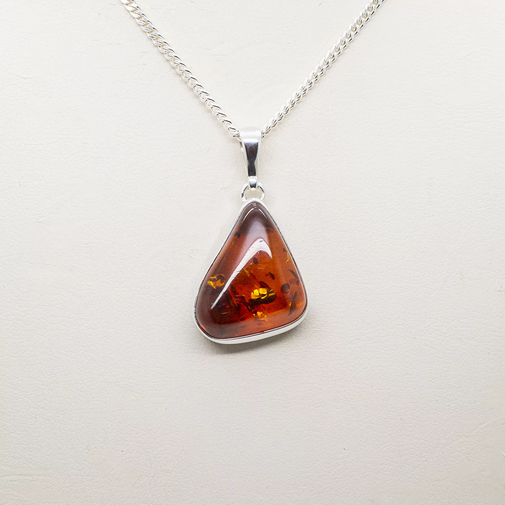 amber pendant