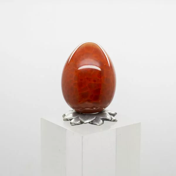 fire agate egg