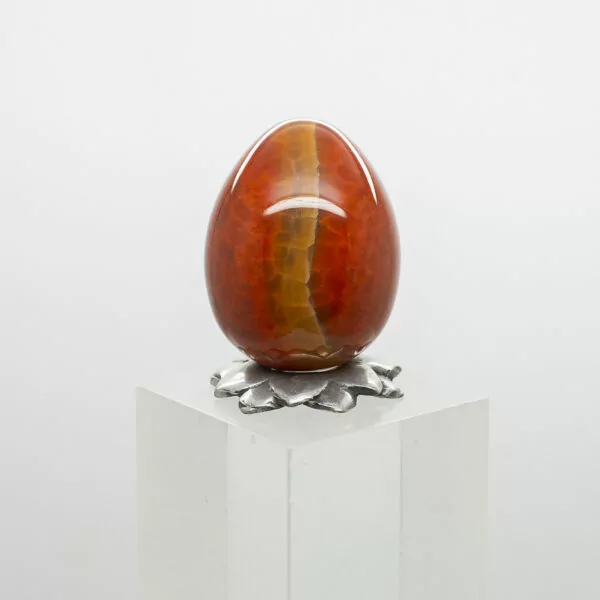 fire agate egg