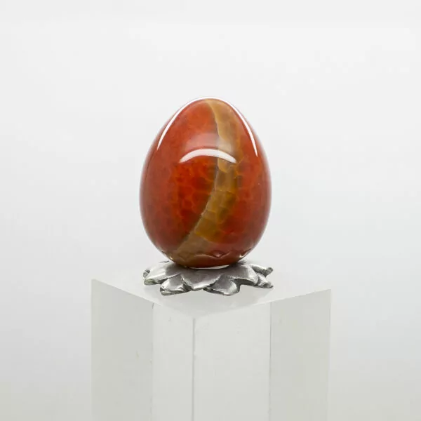 fire agate egg