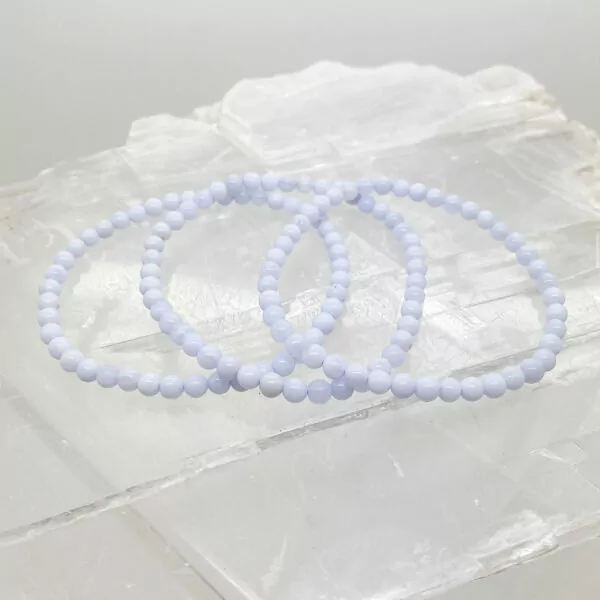 blue lace agate bracelet