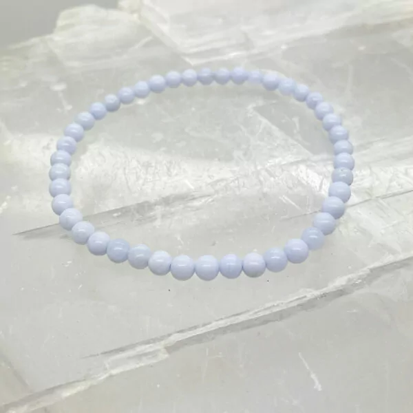 blue lace agate bracelet