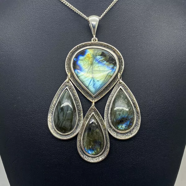 labradorite pendant