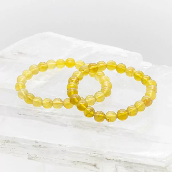 yellow Fluorite Bracelet