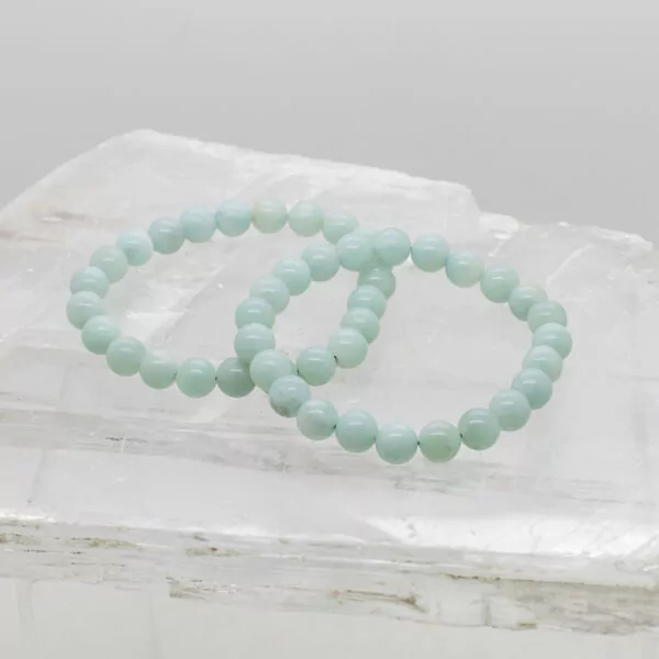 amazonite 8mm bead bracelet