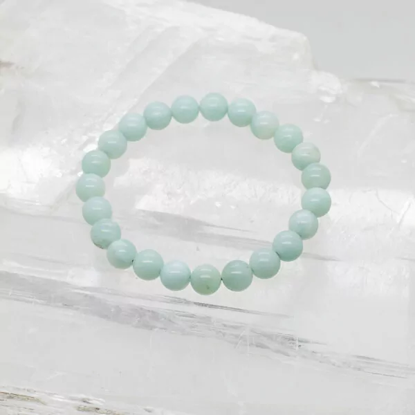 amazonite 8mm bead bracelet