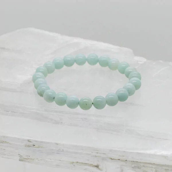 amazonite 8mm bead bracelet