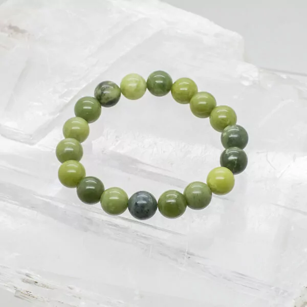 nephrite jade 10mm bracelet