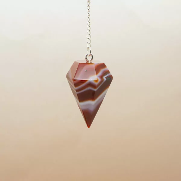 Banded Carnelian Pendulum