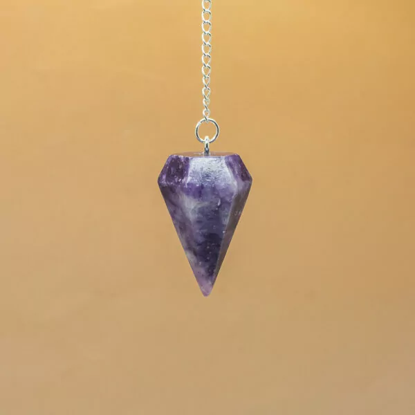 lepidolite pendulum