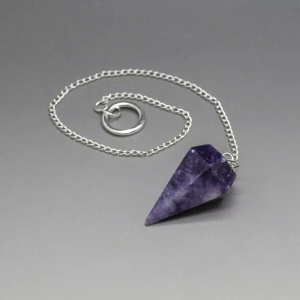 lepidolite pendulum